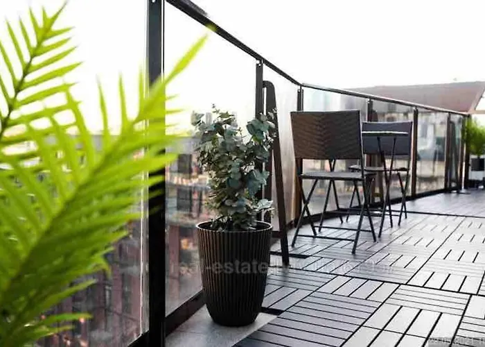 Sunny Modern Penthouse - пентхаус * Lviv